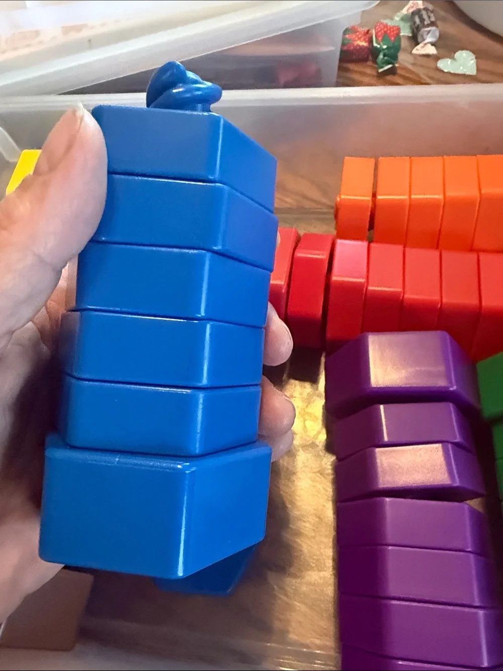 Colorful Blocks and Organizer - Multicolor